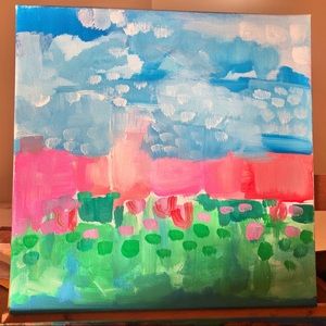 Abstract Landscape Painting